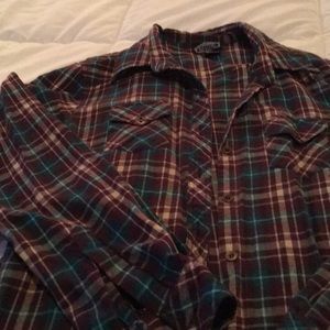 Flannel button up